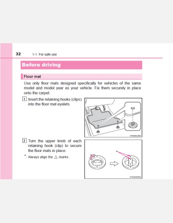 toyota c-hr 2023 owners manual rhd and lhd